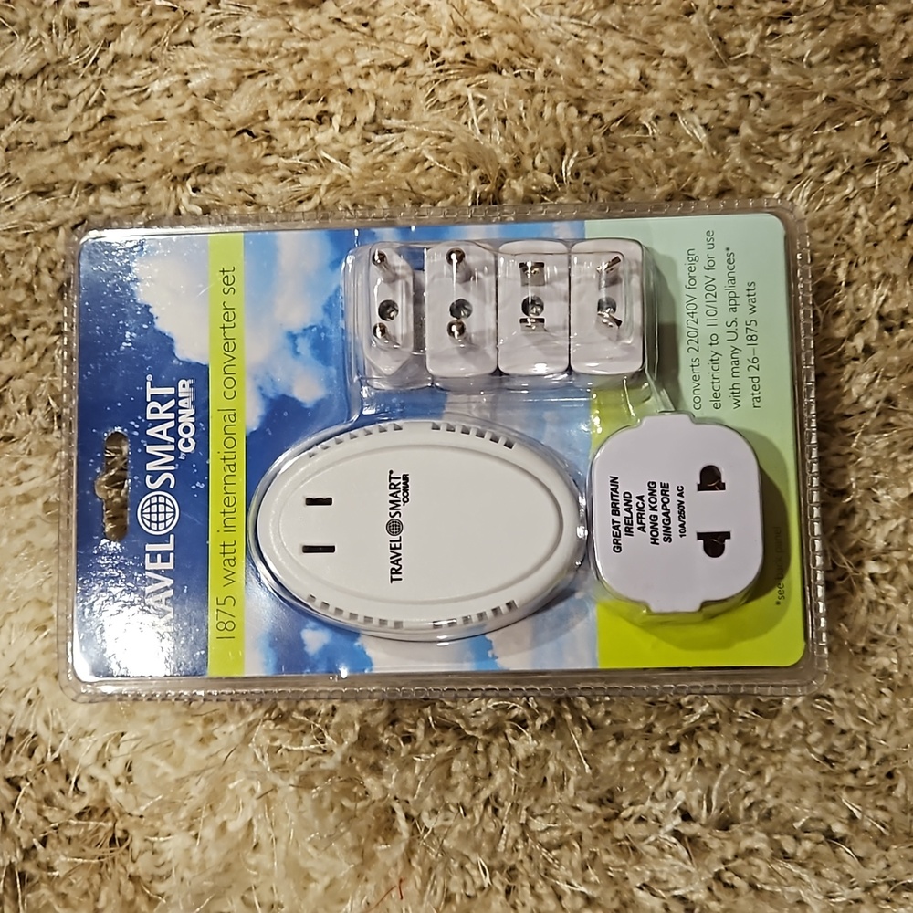 Conair travel smart converter set